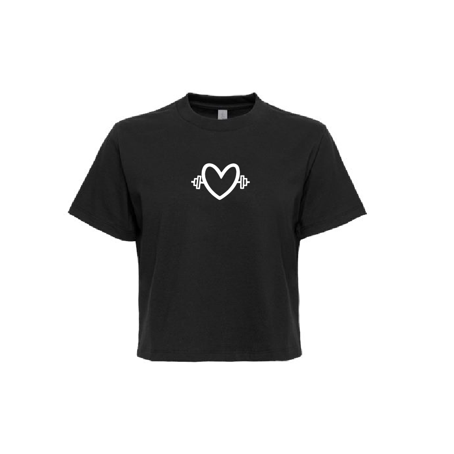 Meet Me at the Barbell Boxy Tee